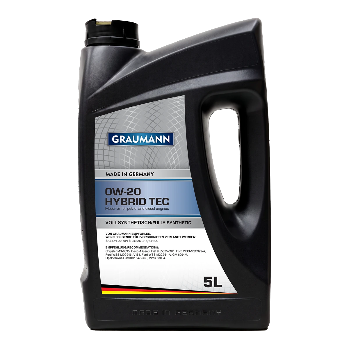 GRAUMANN 0W-20 Hybrid Tec — 5 L canister